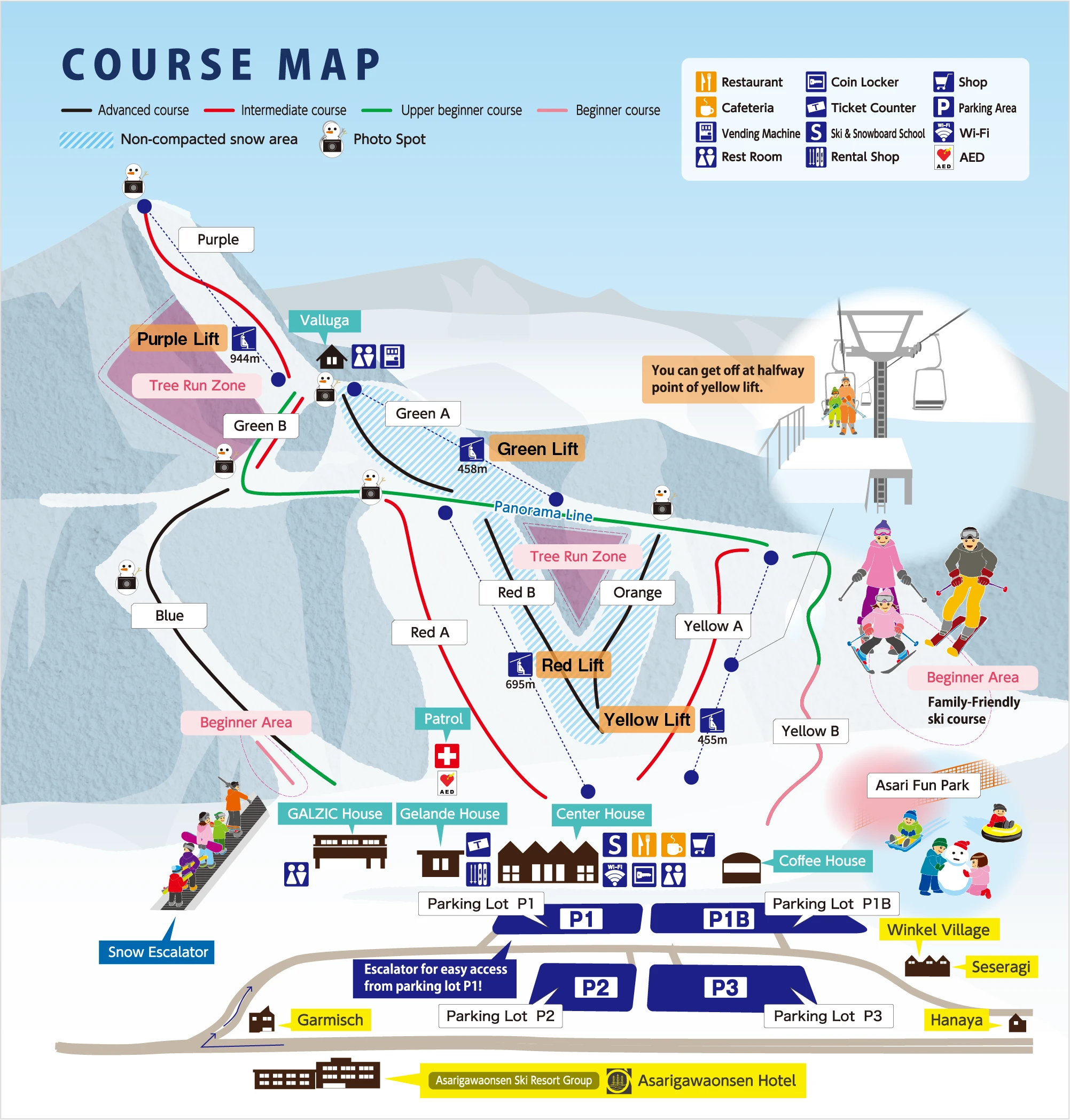 ゲレンデマップ